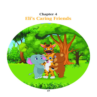 Jungle Friends: 5-Minute Stories about Friendship, Kindness and Sharing. Hardcover Children Illustrated Book - Laura Baby and Company