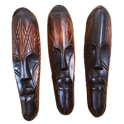 Gabon Cameroon Wood Fang Masks