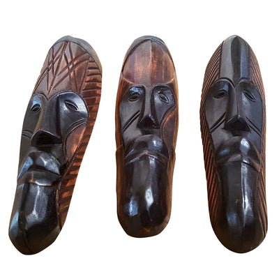 Gabon Cameroon Wood Fang Masks