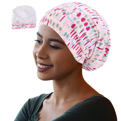 Satin Lined Hair Head Cover Cap