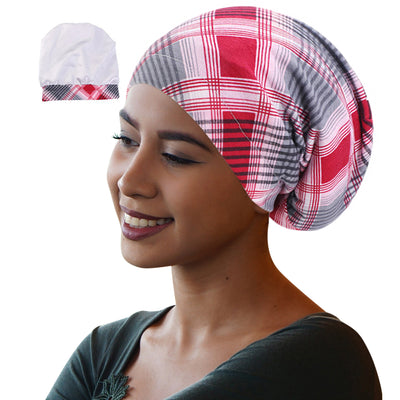 Satin Lined Hair Head Cover Cap