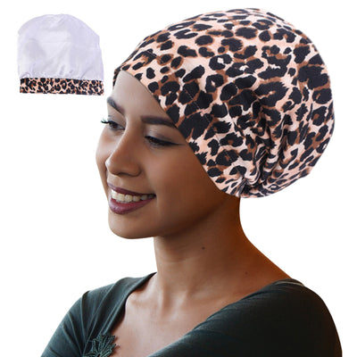 Satin Lined Hair Head Cover Cap