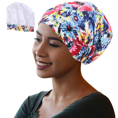 Satin Lined Hair Head Cover Cap