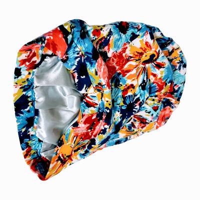 Satin Lined Hair Head Cover Cap