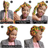 ANKARA Extra Long African Print Head Wraps