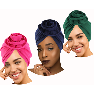 Breathable  PRE-TIED Women Headwrap