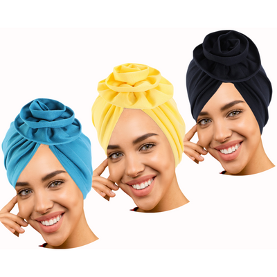 Breathable  PRE-TIED Women Headwrap