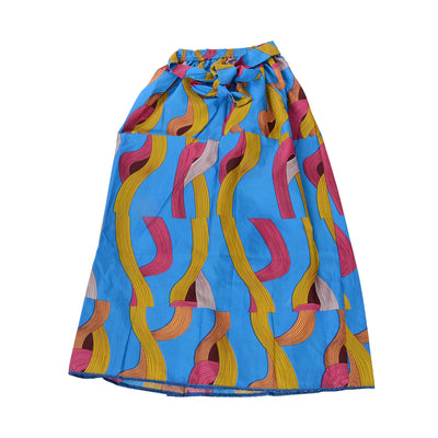 African Dutch Ankara Print Full Circle Skirt