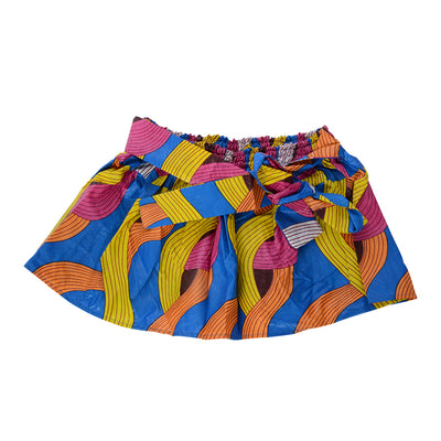 African Dutch Ankara Print Circle Skirt