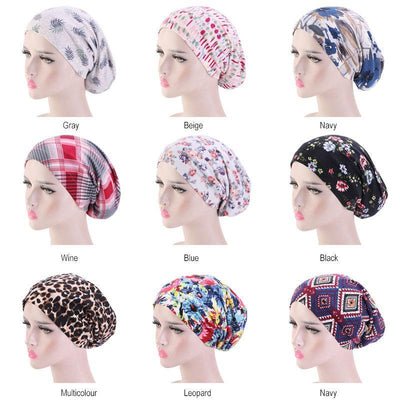 Satin Lined Hair Head Cover Cap