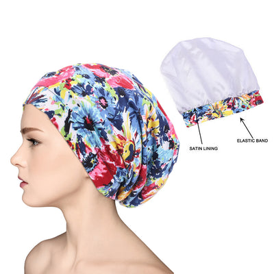 Satin Silk Lined Sleep Cap Beanie Slap Hat – Gifts for Women - Laura Baby and Company