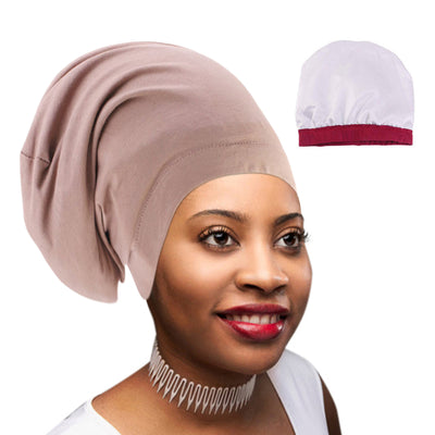 Satin Lined Hair Head Cover Cap