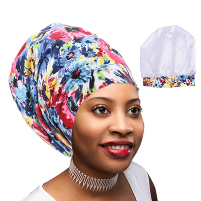 Satin Lined Hair Head Cover Cap