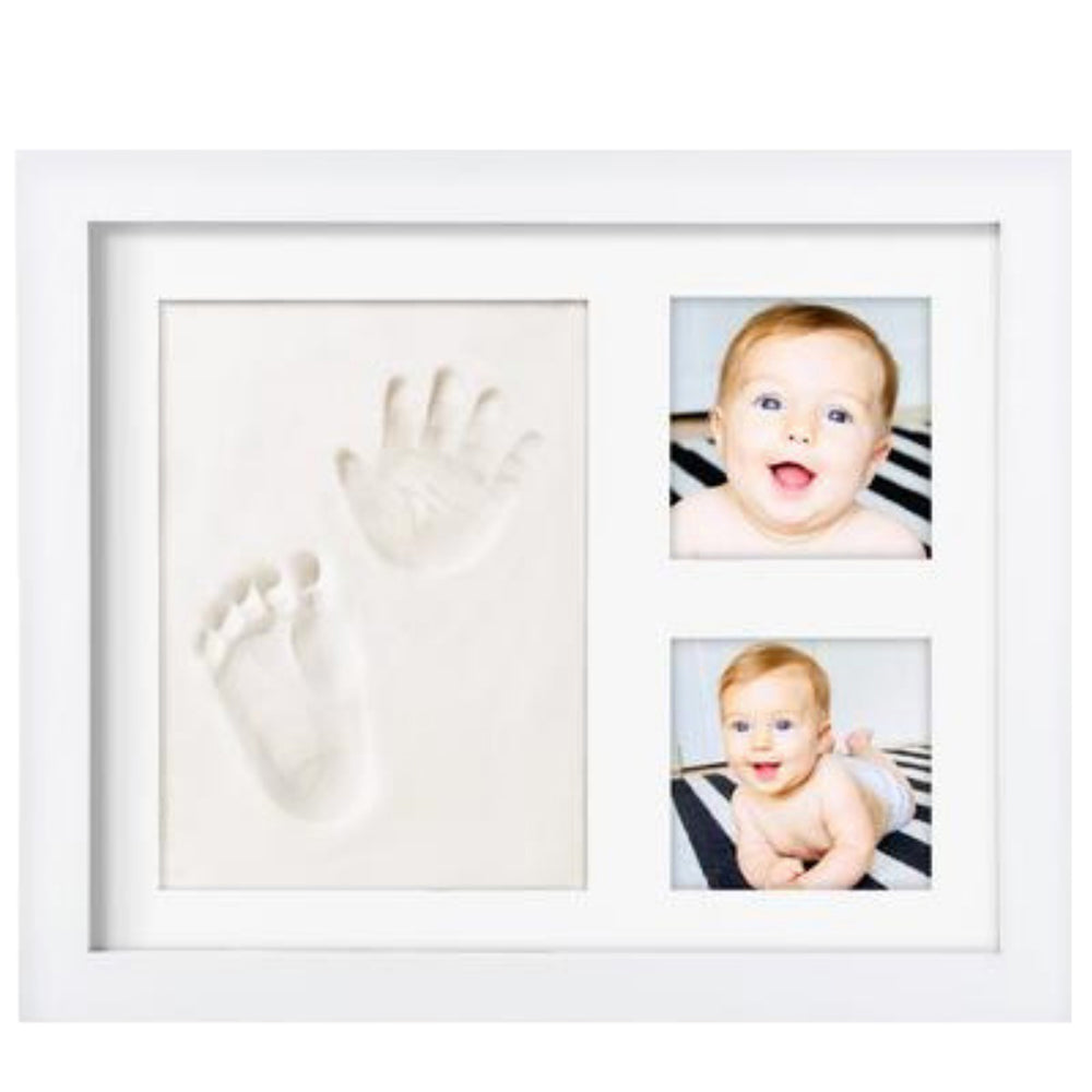 PewinGo Footprint & Handprint Clay Kit, Baby Photo Frame Kit for Newborn Baby Girls and Boys, Baby Shower Gifts,Baby Registry, New Parents Gift